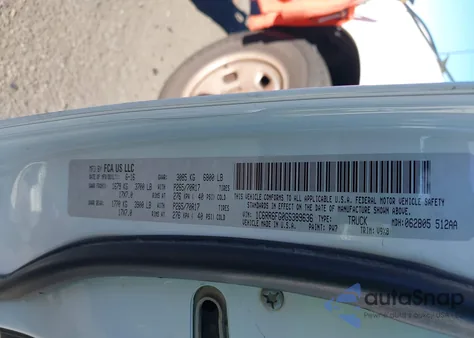 2016 Ram 1500 Tradesman from USA, damaged, VIN 1C6RR6FG0GS389636